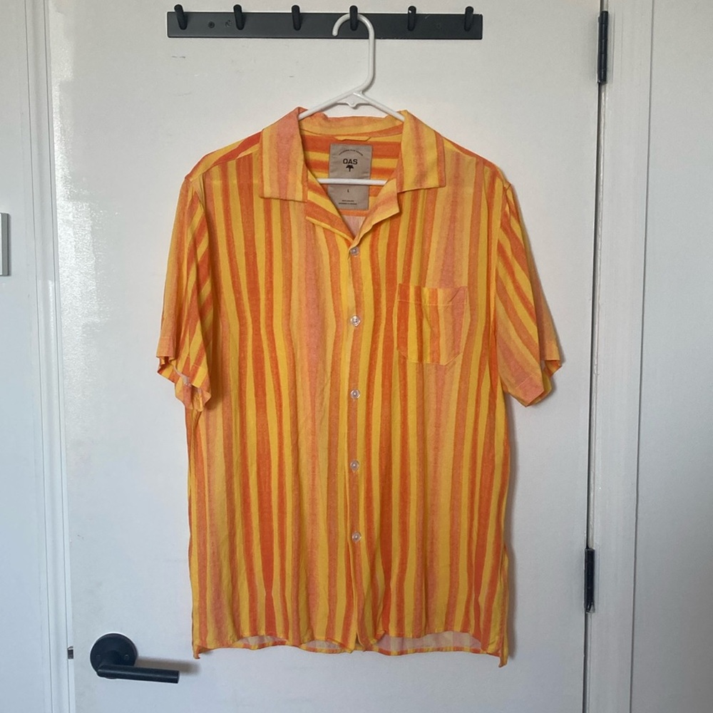 OAS Orangina Viscose Shirt - L